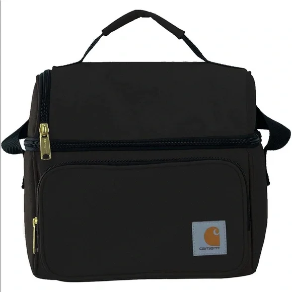 Carhartt BLACK Insulated Lunch Cooler Bag New - Picture 2 of 5